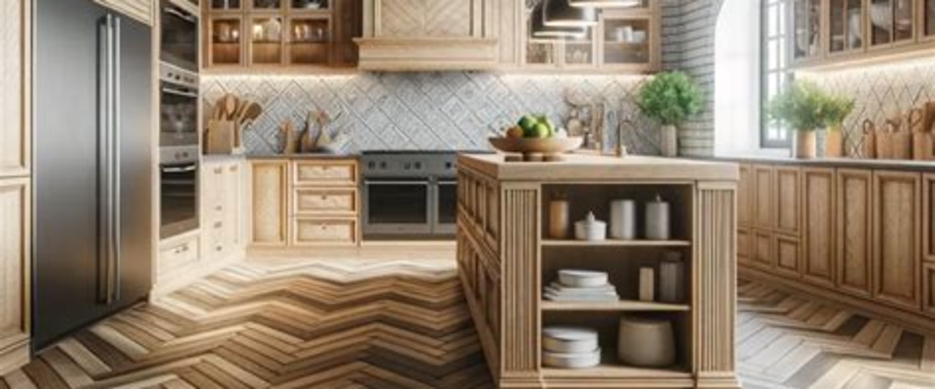 Hardwood Flooring Trends That Work Well with Kitchen Cabinets