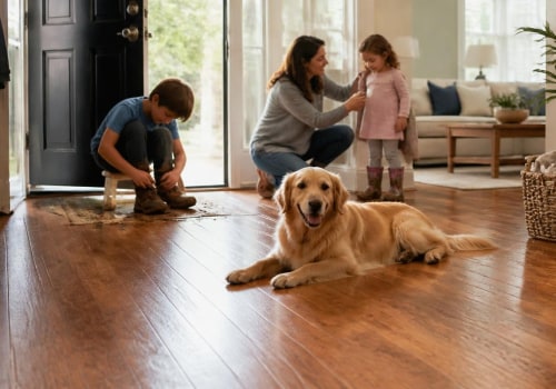 Protecting Hardwood Flooring in Homes With Pets, Kids, and Busy Entryways